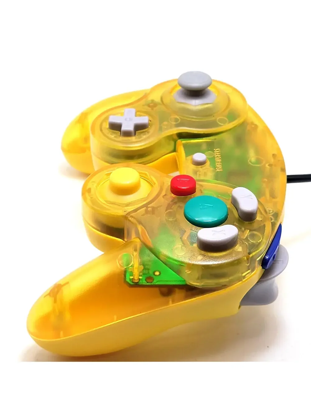 Nintendo GameCube Controller Game Pad For NGC - Wii - Yellow & Clear Yellow